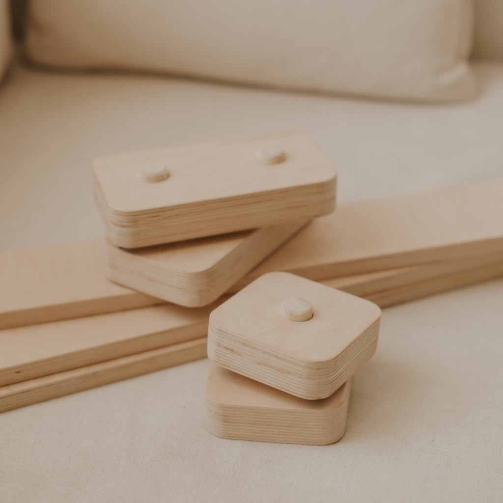 Poutre d'equilibre en bois Montessori 270cm - L'univers d'Oscar