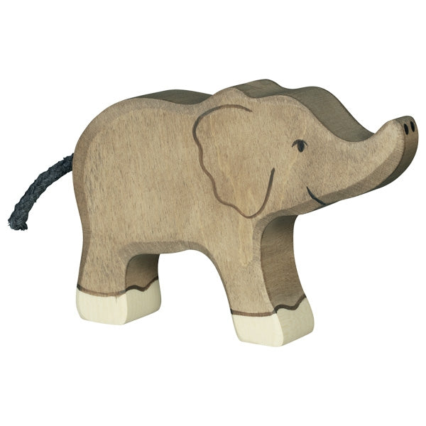 Baby wooden elephant - Holztiger