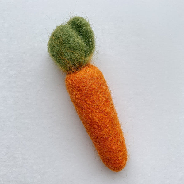 felt carrot